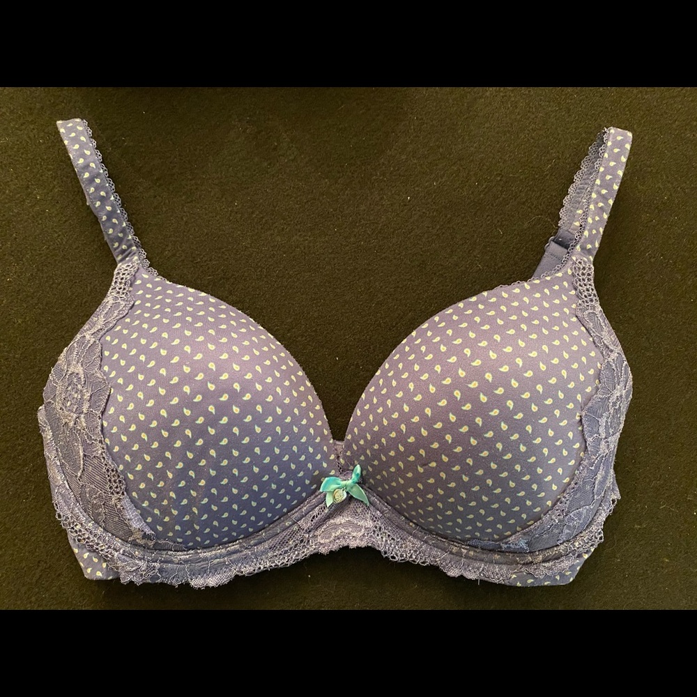 Body by Victoria  by Victoria Secret Bra 32DD Blue